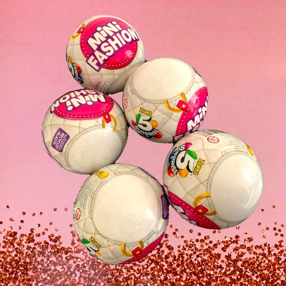 Toys Zuru Mini Fashion Blind Ball Lot 5 Pc Poshmark